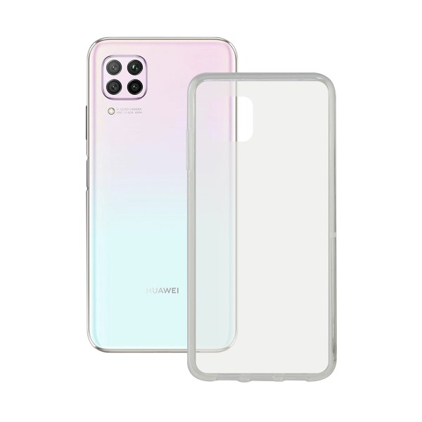 Mobile Phone Case with TPU Edge Huawei P40 Lite Contact Flex Transparent